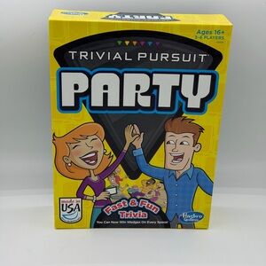 HASBRO GAMING TRIVIAL PURSUIT PARTY GAME 2013 TRIVIA FASTER FUN BOARD GAME